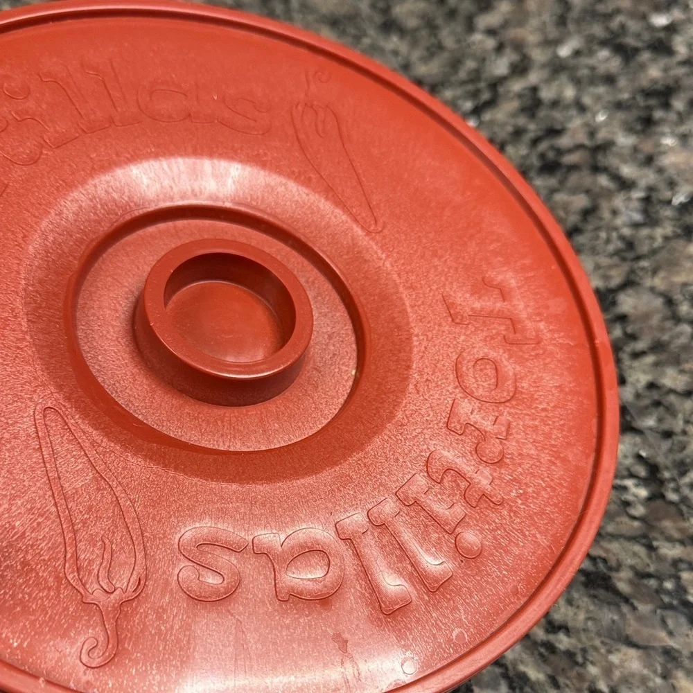 Embossed Red Tortilla warmer NEW
